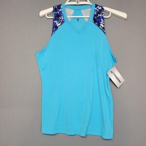 Champro Sports Tank Top Womens Small Sleeveless Athletic Shirt Polyester Fitness